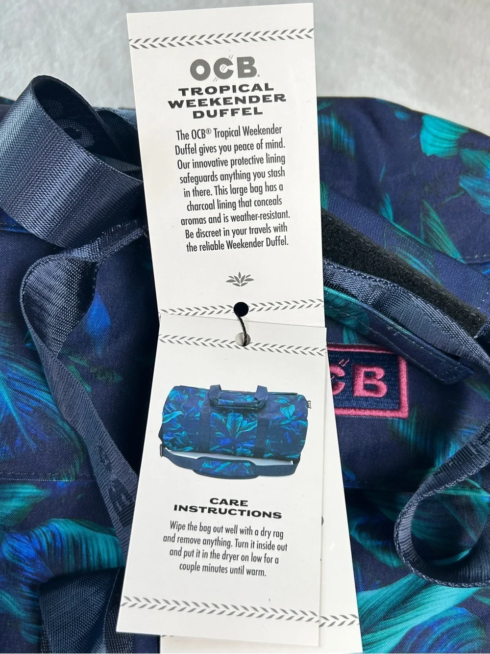 OCB smell proof